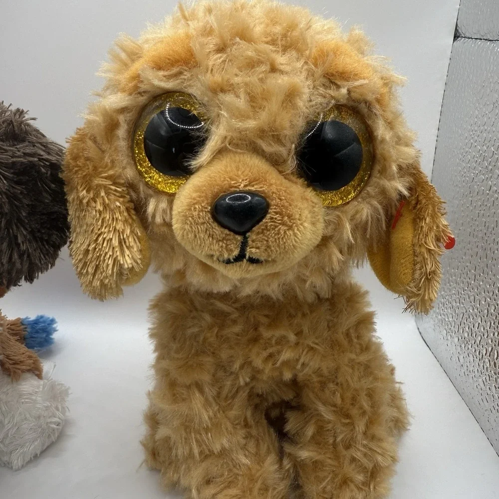 Ty Beanie Boos Set of 2 Duke (2018)  And Noodles(2023) 6